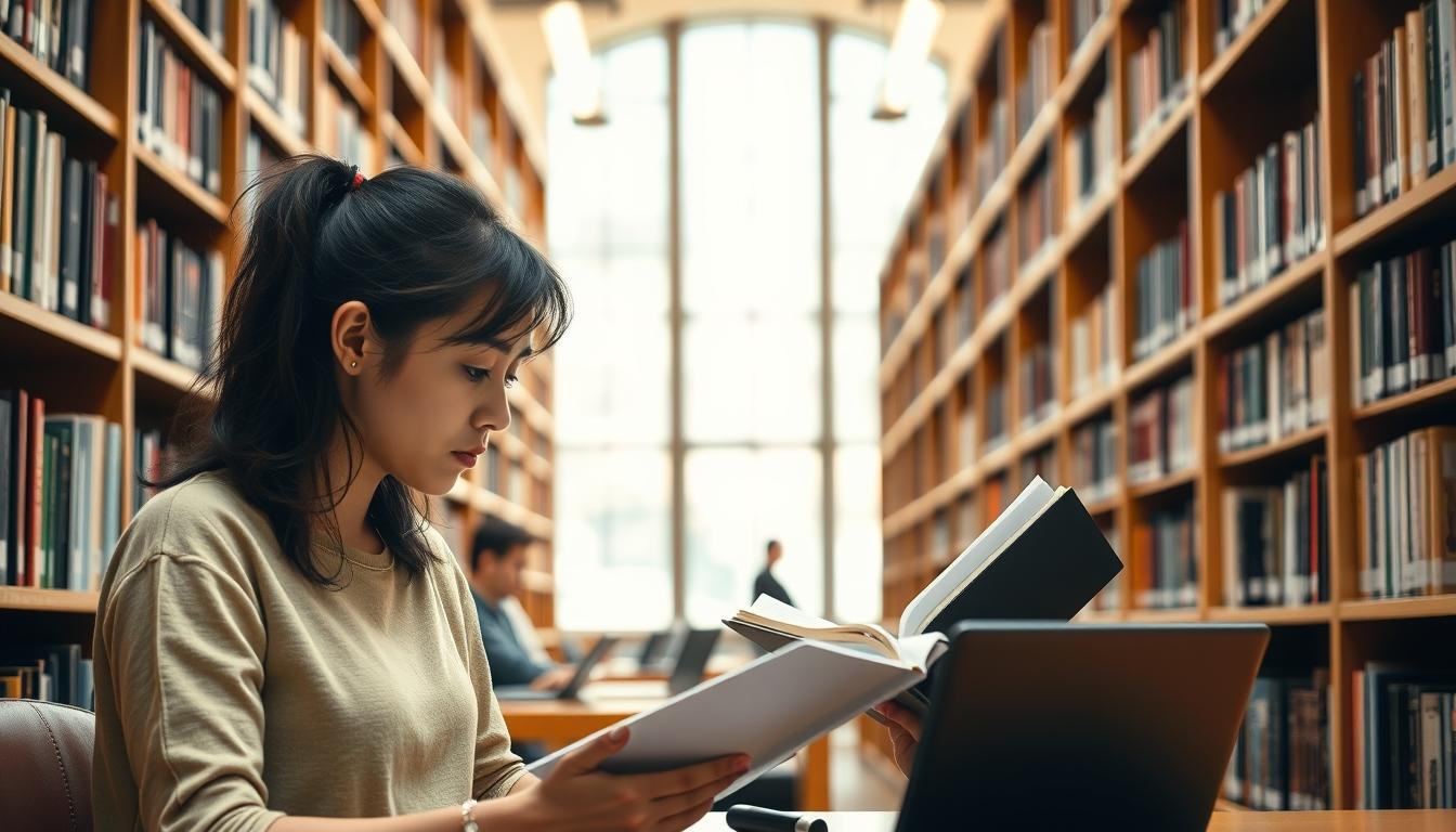 University campus and academic environment in Amsterdam